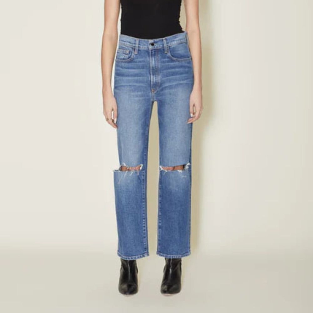 LE JEAN - Mia in Blue Distressed